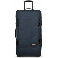Eastpak Trolley TRANVERZ M, Triple Denim / Blau, TSA-Schloss, Rollen, 67 x 35,5 x 30 cm