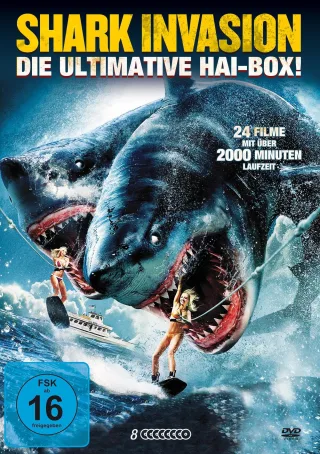 Shark Invasion - Die ultimative Hai-Box! [8 DVDs]