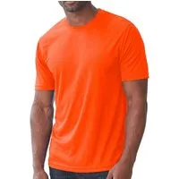 coole-fun-t-shirts T-Shirt NEON T-SHIRT Herren Gr. S- XXL Neongrün, Neongelb, Orange, Pink Neon Leuchtende Farben