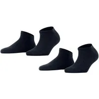 FALKE Sneakersocken Happy 2-Pack Sneakersocken (2-Paar) Set aus 2 Paar Baumwollsneakern