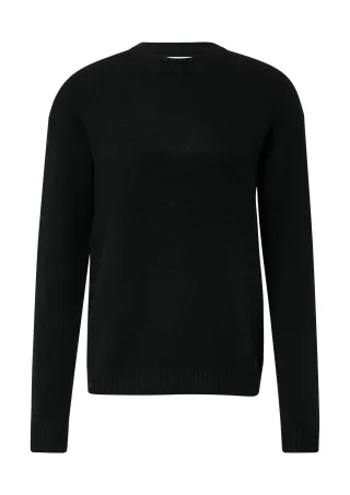 s.Oliver - Strickpullover schwarz - Gr. - M