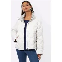 creation L Allwetterjacke Leicht-Daunen-Steppjacke Langarm