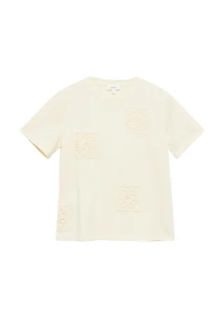 s.Oliver - T-Shirt beige - Gr. - 40