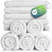 Slummer Seiftuch 10er Set Seiftücher Gästehandtücher 30x30 cm Gesichtshandtücher, Frottier - 100% Baumwolle (Set, 10-St), Gesichtstuch, Waschlappen