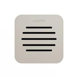 LAUFEN Siphonabeckung aus Edelstahl für Siphon H295127 für Duschwanne PRO, Abl. Spalten sym, beige m H2919511860001