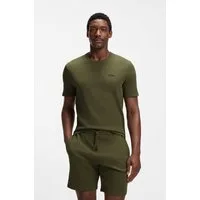 BOSS Pyjamaoberteil Waffle T-Shirt