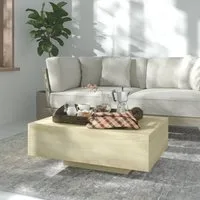 furnicato Couchtisch Moderner 85 x 55 x 31 cm in Sonoma-Eiche, Holzwerkstoff (1-St), Pflegeleichte Wohnzimmertisch-Ablage für dein gemütliches Wohnzimmer