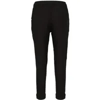 malito more than fashion Leinenhose malito Damen Hose aus Leinen, Stoffhose in Unifarben, Freizeithose Casual Leinenhose