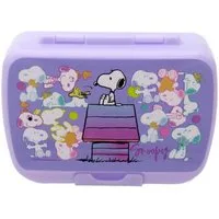 Snoopy Lunchbox Brotdose Lunchbox Sandwichbox Kinder Jausenbox Pausenbox 16x12x6 cm