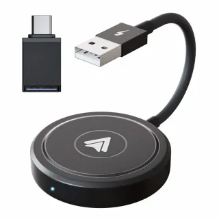 Car Wireless CarPlay Android Auto Adapter Smart Dongle Convert Wired to Wireless Plug and Play For Android/Apple