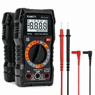 EU US Direct Kaiweets KM100S Digital Multimeter True-RMS Backlit for AC DC Voltage Current Resistance Capacitance Measur