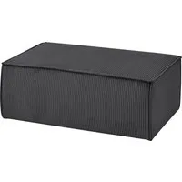 OTTO home Hocker SHERWOOD Samtvelours Polsterhocker, passend zur Polster-Serie SHERWOOD
