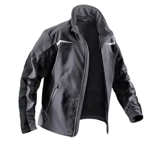 KÜBLER Softshell Jacke anthrazit/schwarz 4XL - 1241 7322-9799-4XL