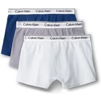 Calvin Klein Underwear Trunk 3PK TRUNK (Packung, 3-St., 3er-Pack) mit Logobund