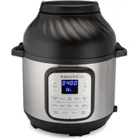 Instant Pot Multikocher Duo Crisp 11-in-1 Heißluftfritteuse, 1500 W, 5.7 l Schüssel, One-Touch-Display, Verzögerungsstart-Funktion, Intuitives Display