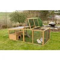 Kerbl Freigehege Kerbl Pet Pet Freigehege mit Ausbruchsperre, 220x115x75 cm