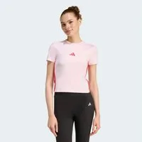 adidas Sportswear T-Shirt W 3S SJ BABY T schmale Passform, Rundhalsausschnitt, mit Elasthan-Anteil