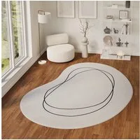 Tapiso Designteppich WISP, Höhe: 7 mm, Wohnzimmer, Schlafzimmer