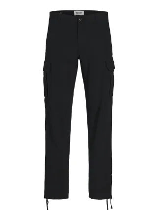 JACK&JONES - JPSTKANE BARKLEY CARGO PANT NOOS Black - Gr. - 32