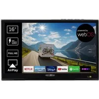 Reflexion LEDW16iBT LED-Fernseher (40,00 cm/16 Zoll, Full HD, Smart-TV, powered by webOS Hub (LG), DC IN 12 Volt / 24 Volt - Netzteil AC: 230V)
