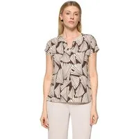 Betty Barclay Kurzarmshirt Damen mit V-Ausschnitt (1-tlg)