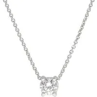 Firetti Kette mit Anhänger Schmuck Geschenk Silber 925 Halsschmuck Halskette Ankerkette Solitär, mit Zirkonia (synth)