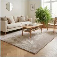 Snapstyle Hochflor-Teppich Super Soft Hochflorteppich Livorno, Rechteckig, Höhe: 17 mm