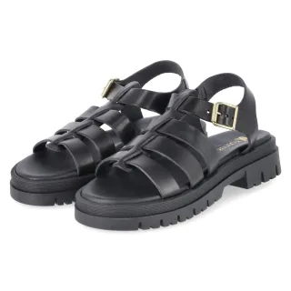 Kaerlek Sandalen  Schwarz - Gr. 39 -  Echt Leder