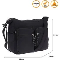 Christian Wippermann Henkeltasche Große Damen Tasche Umhängetasche Schultertasche (einzeln), Henkeltasche