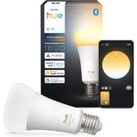 Philips Hue LED-Leuchtmittel White Ambiance 1600lm smarte Lampe, E27, 1 St., Farbwechsler, Vollspektrumlicht 1000K-20000K