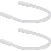 kwmobile Brillengestell kwmobile Antirutsch Brillenband für Brillenbügel Set - 2x Silikon, Antirutsch Sportband für Brille