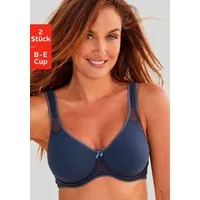 petite fleur by Lascana T-Shirt-BH (Packung, 2 Stück) mit Bügel & Netzeinsätzen, aus Baumwolle – auch ideal für große Größen