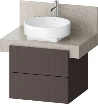 Duravit Balcoon Konsolen-Waschtischunterschrank 600x522 Schubkästen  BA50320JGIG0000