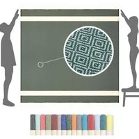 furora HOLIDAY Strandtuch XXL groß 200x200 cm Strand Tuch, aus Baumwolle, Stranddecke, Vielseitig, schöne Farben, hochwertige Verarbeitung