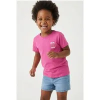 KIDS ONLY T-Shirt KOGNANA LIFE S/S TOP FR ZA JRS Baumwolle, regular fit