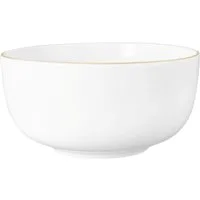 Seltmann Weiden Schüssel Liberty - Goldrand, Porzellan, (1-tlg), Foodbowl 17,5 cm
