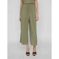 Vila Schlupfhose VIPLISA HW CULOTTE PANTS - NOOS Sommerhose, plissierte Optik