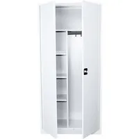 Steelboxx Mehrzweckschrank Flügeltürschrank Lagerschrank PutzSpind Werkzeugschrank 1800x800x383 (1-St) Komplett montiert, keine Montage notwendig