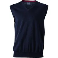 Daiber Pullunder JN 657 Herren V-Neck Pullunder Leichte Strickqualität