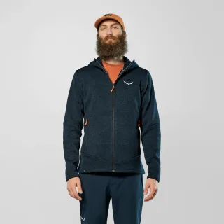 SALEWA - Puez Rocca Kapuzenjacke Herren - Blau (Gr.46)