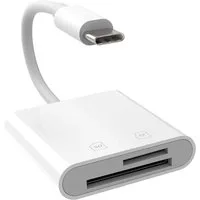 Bolwins Speicherkartenleser I56 USB-C SD/TF Kartenleser 2in1 – Speicherkarten Adapter, SD- und microSD-Kartenleser Schnelle Datenübertragung