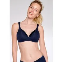 Naturana Bügelloser BH The Wednesday (1-tlg) mit Schale, Glanzband, breite Träger, weich, bequem, ohne Bügel