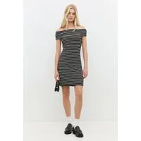 No Matter What Minikleid Gestreiftes, figurbetontes Minikleid
