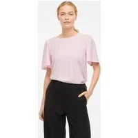 Vila Rundhalsshirt VIBELLI O-NECK S/S TOP - NOOS