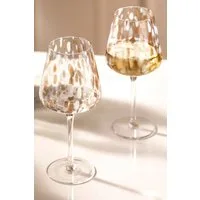 Next Weinglas Weingläser im Konfetti-Design, 2er-Set, 1-tlg., Glas