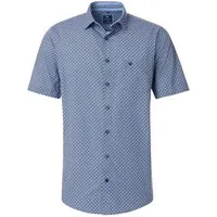 Redmond Kurzarmhemd Druck Comfort Fit
