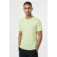 PUMA Trainingsshirt M TAD ESSENTIAL HEATHER CAT TEE (CF LARGE CAT) mit Rundhalsausschnitt, mit Kurzarm, für sportliche Aktivitäten