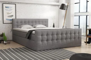 Boxspringbett Schlafzimmerbett ANKER Deluxe 140x200cm in div. Farbvarianten i...