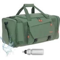ELEPHANT Sporttasche Reisetasche Saunatasche Damen Herren aus Plane Tour 68 cm XXL groß, wasserabweisend Sauna Reise Sport Tasche + Flasche