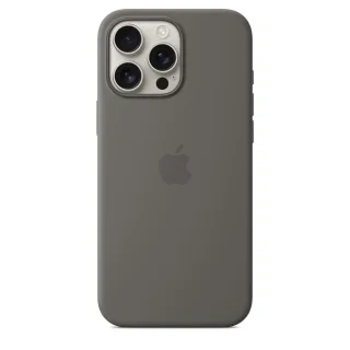 Apple iPhone 16 Pro Max Silikon Case mit MagSafe ? Steingrau | myyv3zm/a | Cover - Apple